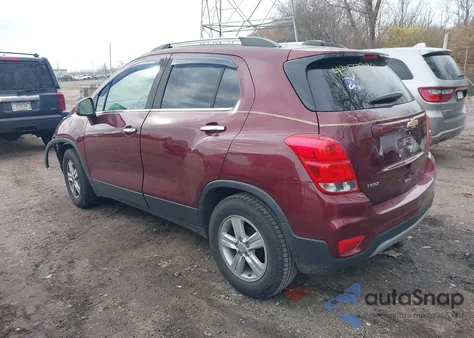 2017 Chevrolet Trax Lt from USA, damaged, VIN 3GNCJLSB6HL259446